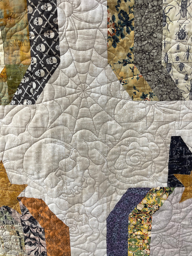 The Pumpkin Patch Quilt Kit - Featuring Laboratory Fabric by Tim Holtz