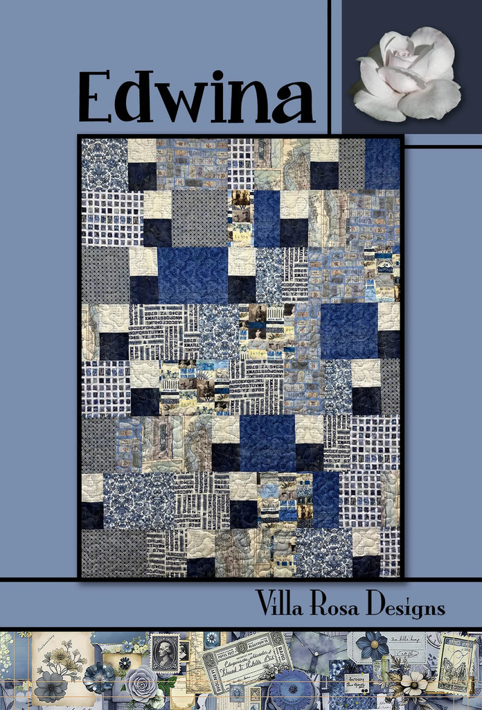Villa Rosa Designs - Edwina Quilt Pattern