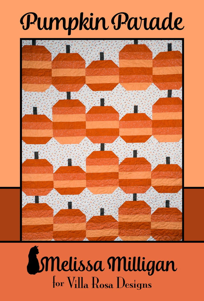 Villa Rosa Designs - Pumpkin Parade Pattern by Melissa Milligan