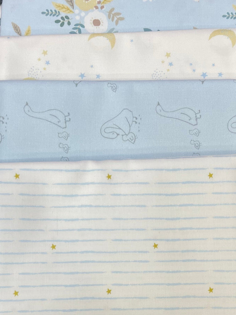 Moda - Little Ducklings - One Yard Bundle - 4 One Yard Cuts - Only One Left