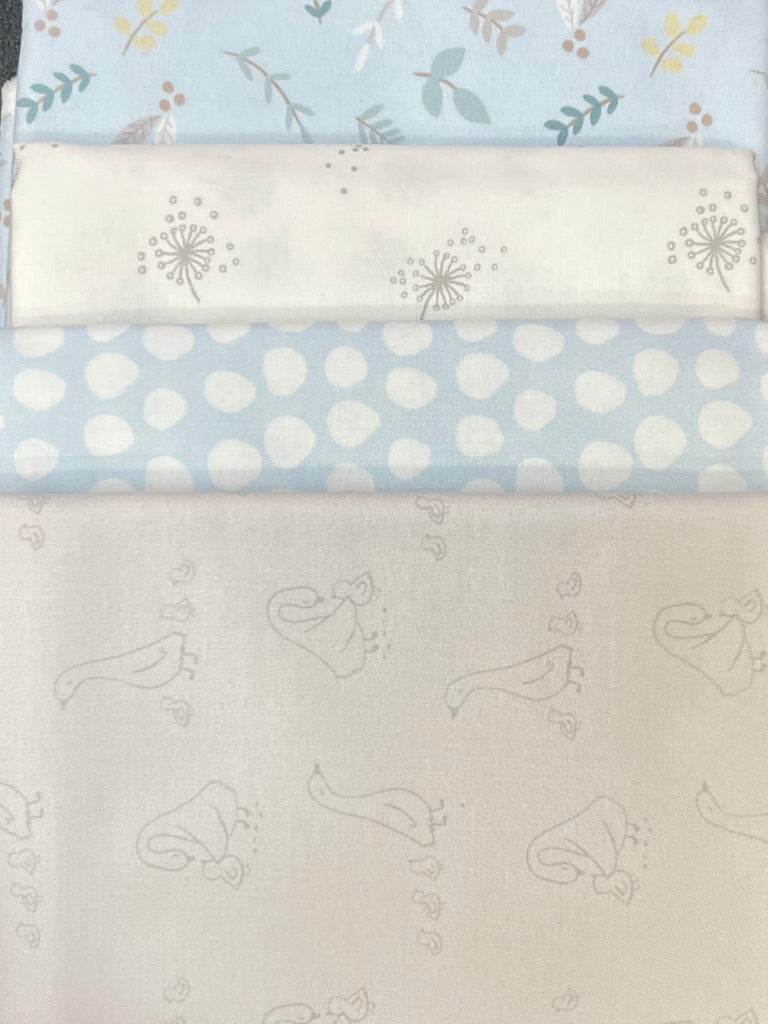 Moda - Little Ducklings - One Yard Bundle - 4 One Yard Cuts - Only One Left