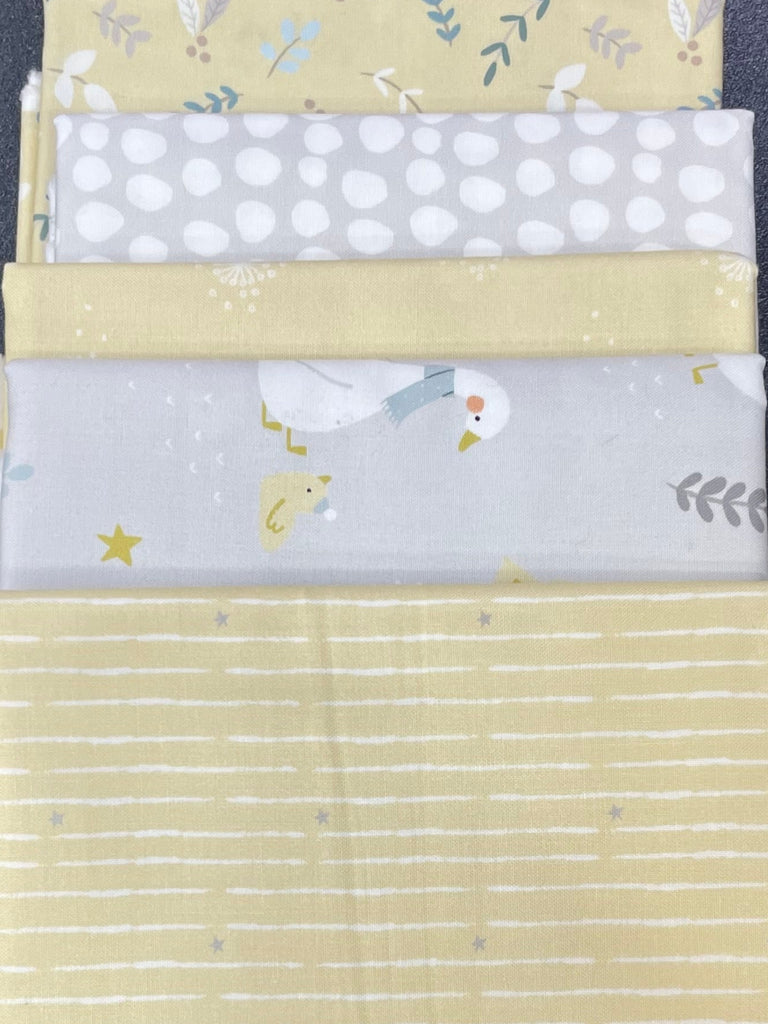 Moda - Little Ducklings - One Yard Bundle - 5 One Yard Cuts - Only One Left
