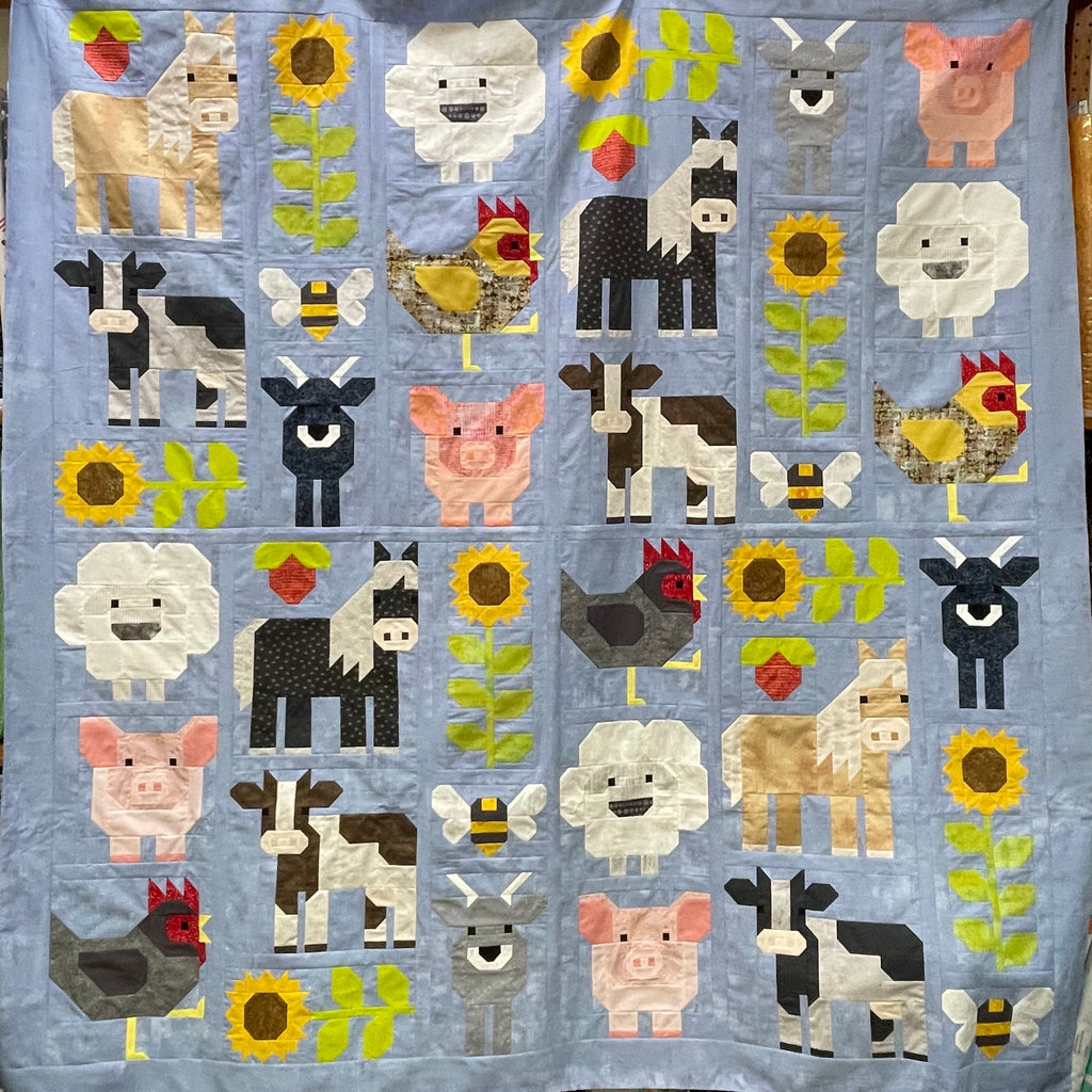 Fab Farm Quilt Kit - Pattern by Elizabeth Hartman - Custom Curated