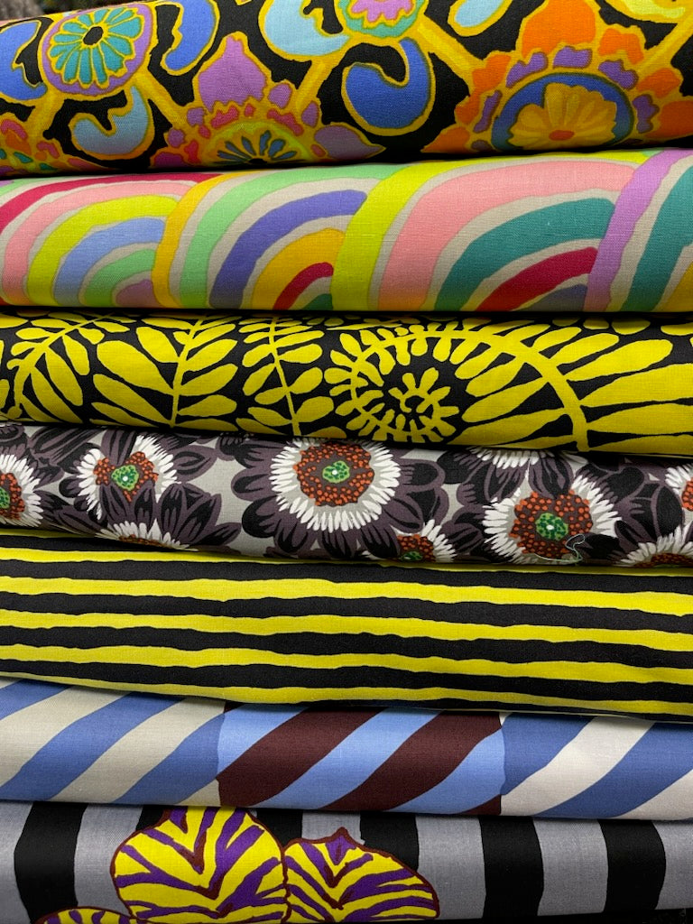 Kaffe Fassett: Custom Curated Bundle #306 - Yellows  (7 Fabrics)
