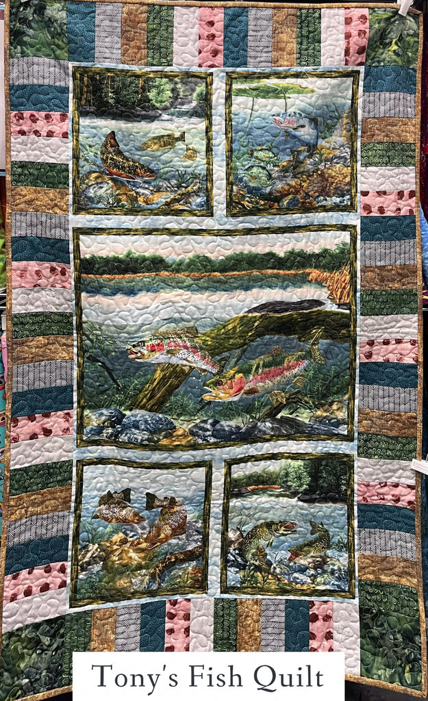 Tony's Fish Quilt Kit