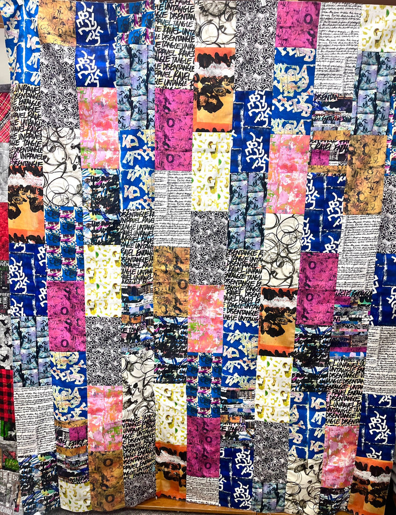 FreeSpirit Fabrics - Anna Unraveled Quilt Kit with Ravel by E Bond