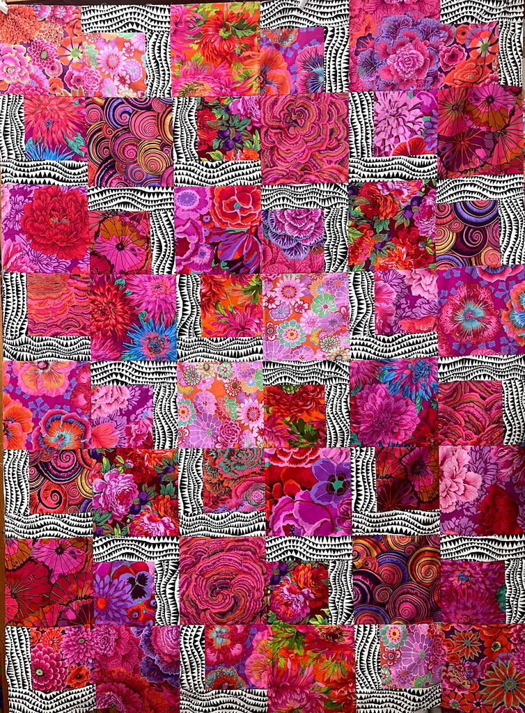 San Julian Quilt Kit - Red + Kaffe