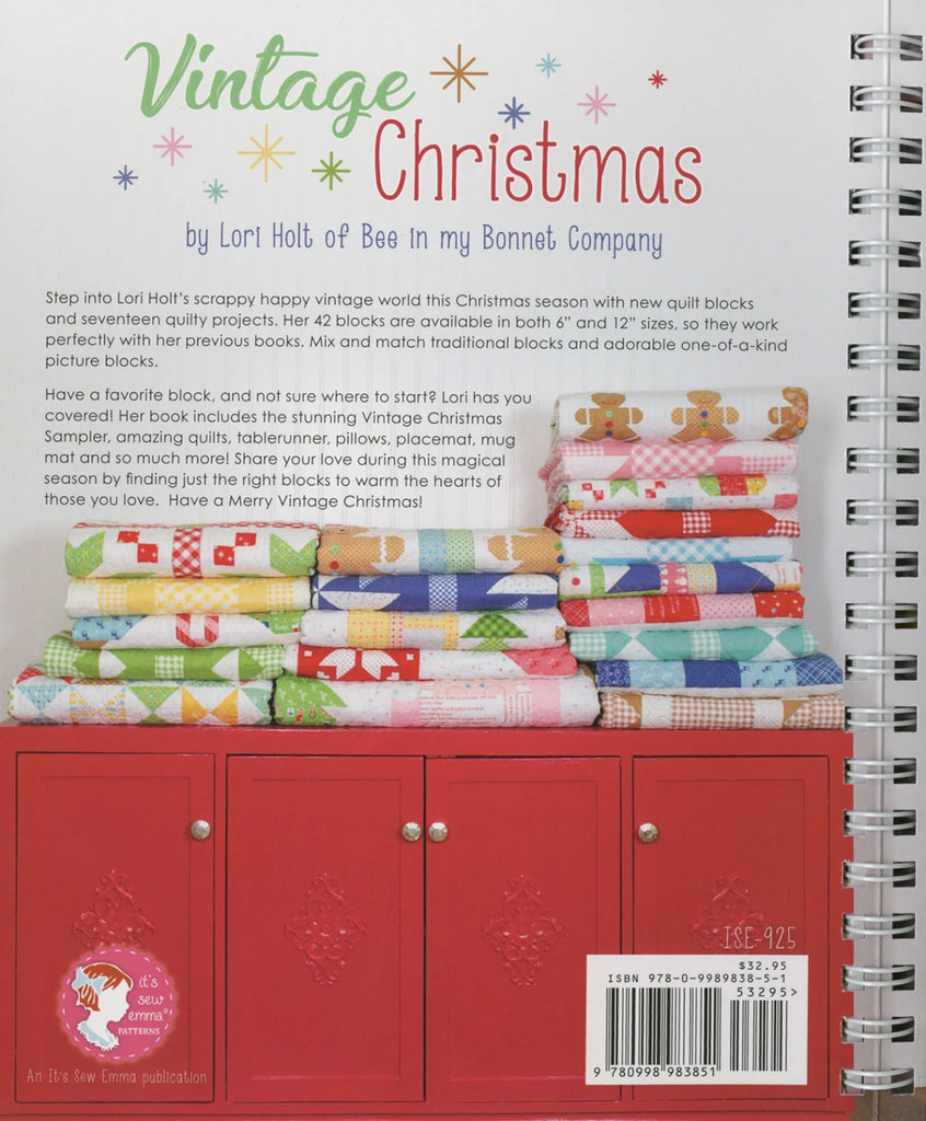 Vintage Christmas Quilt Book by Lori Holt - ISE-925