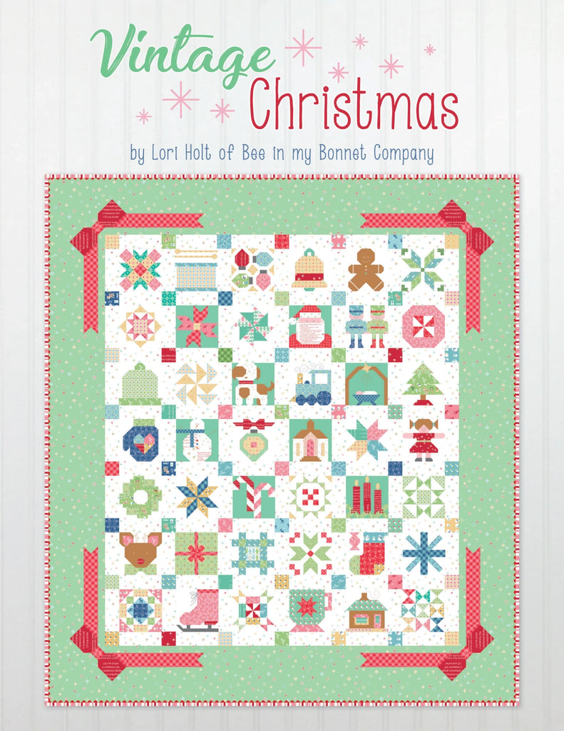 Vintage Christmas Quilt Book by Lori Holt - ISE-925
