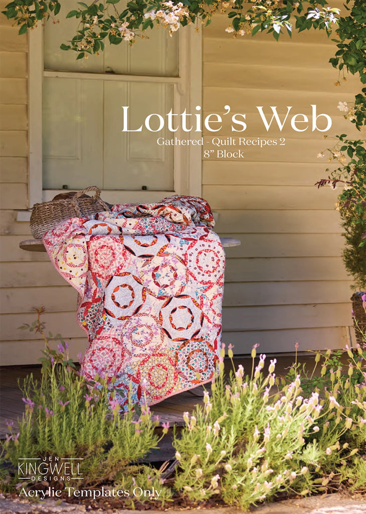 Jen Kingwell - Lottie's Web 8in Template Set - JKD-0592