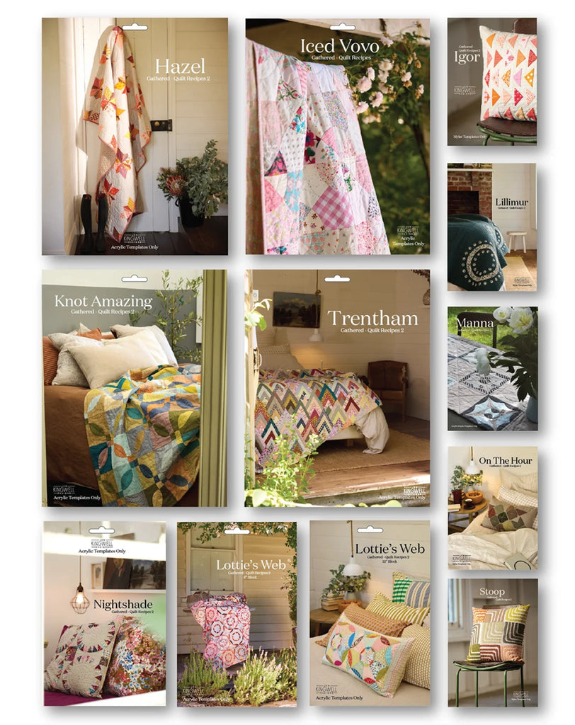 Jen Kingwell - Gathered Complete Template Set - JKD-0639