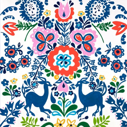 Alexander Henry - Folklorico - Jardin Azul - Azul