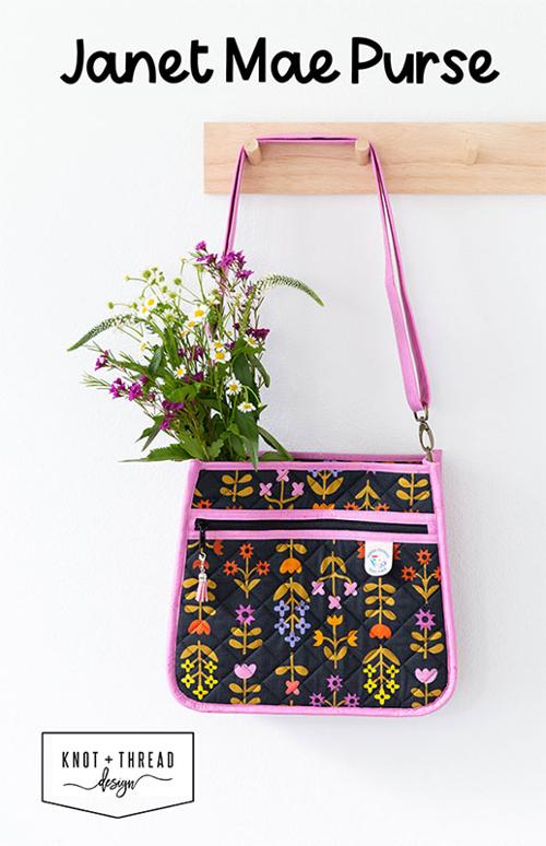 Janet Mae Purse by Kaitlyn Howell of Knot + Thread - KAT 121