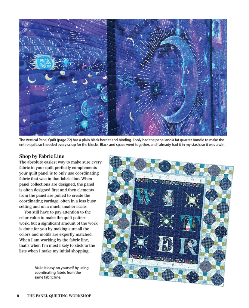 The Panel Quilting Workshop 12 Quick-and-Easy Projects for Every Season Book by Stephanie Soebbing of Landauer - L1045