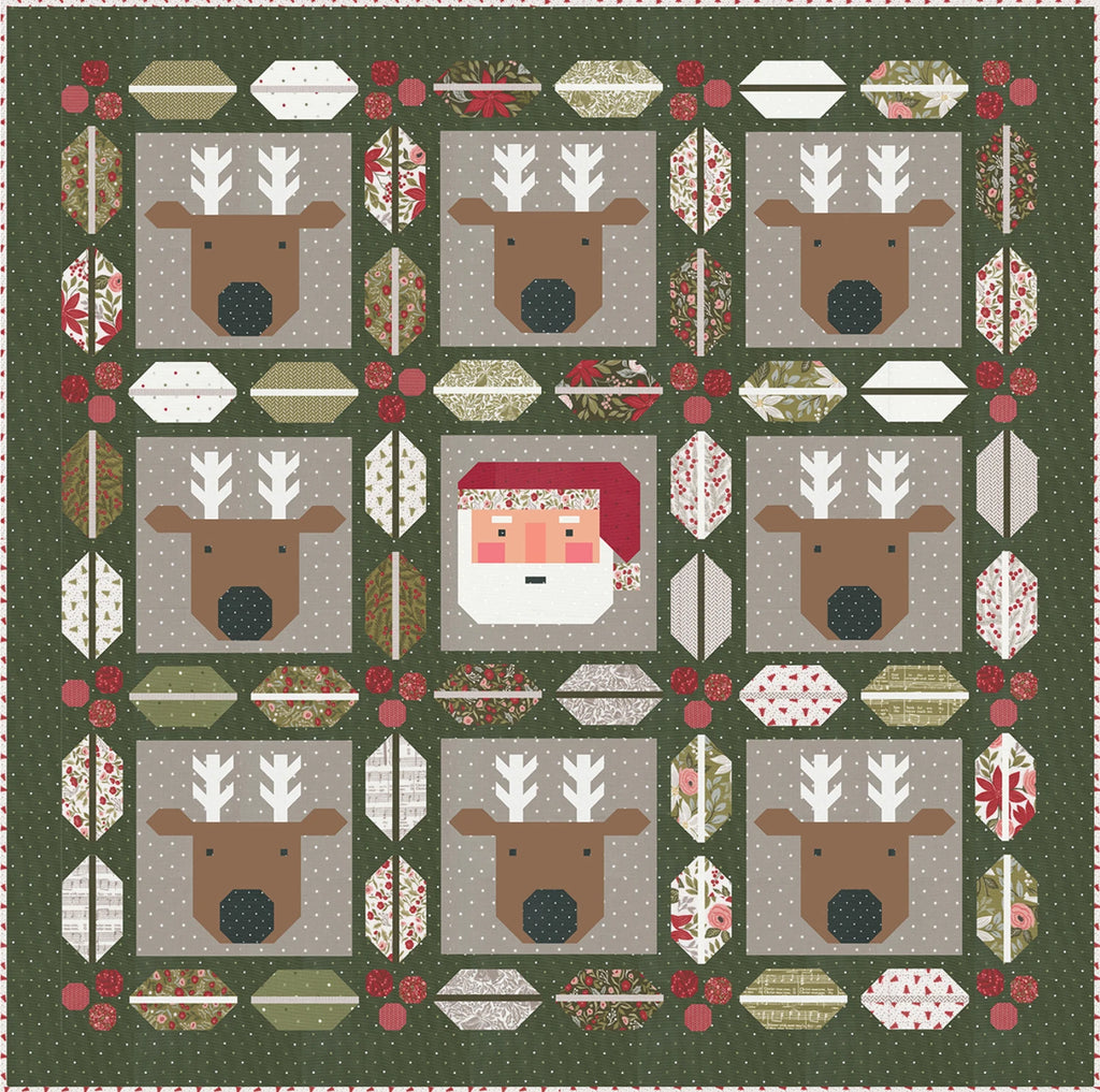 Christmas Crew Quilt Pattern by Vanessa Goertzen of Lella Boutique - LB242