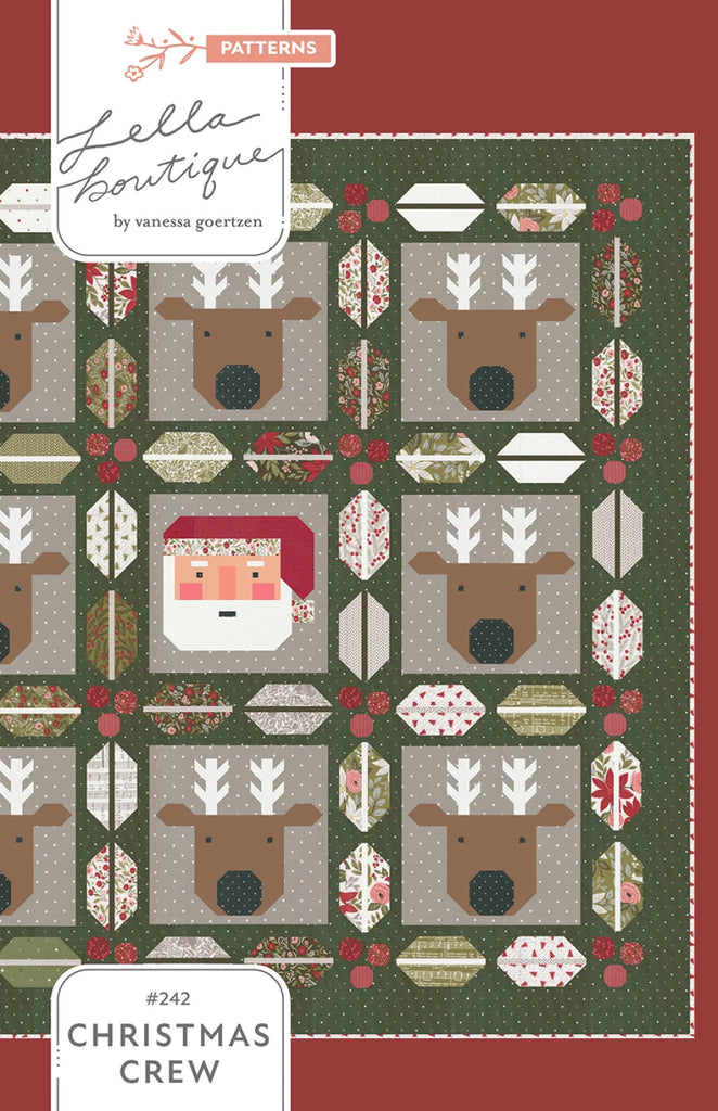 Christmas Crew Quilt Pattern by Vanessa Goertzen of Lella Boutique - LB242
