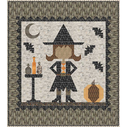 Little Witch Quilt Kit - Featuring Seasonal Palette  by Tim Holtz