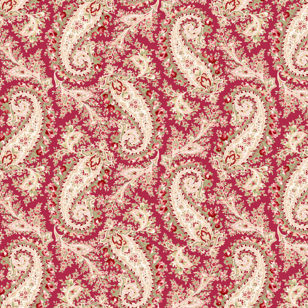 Maywood Studio: American Beauty Paisely Rose Red
