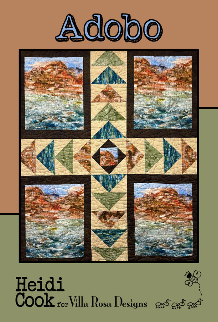 Villa Rosa Designs - Adobo Pattern by Heidi Cook