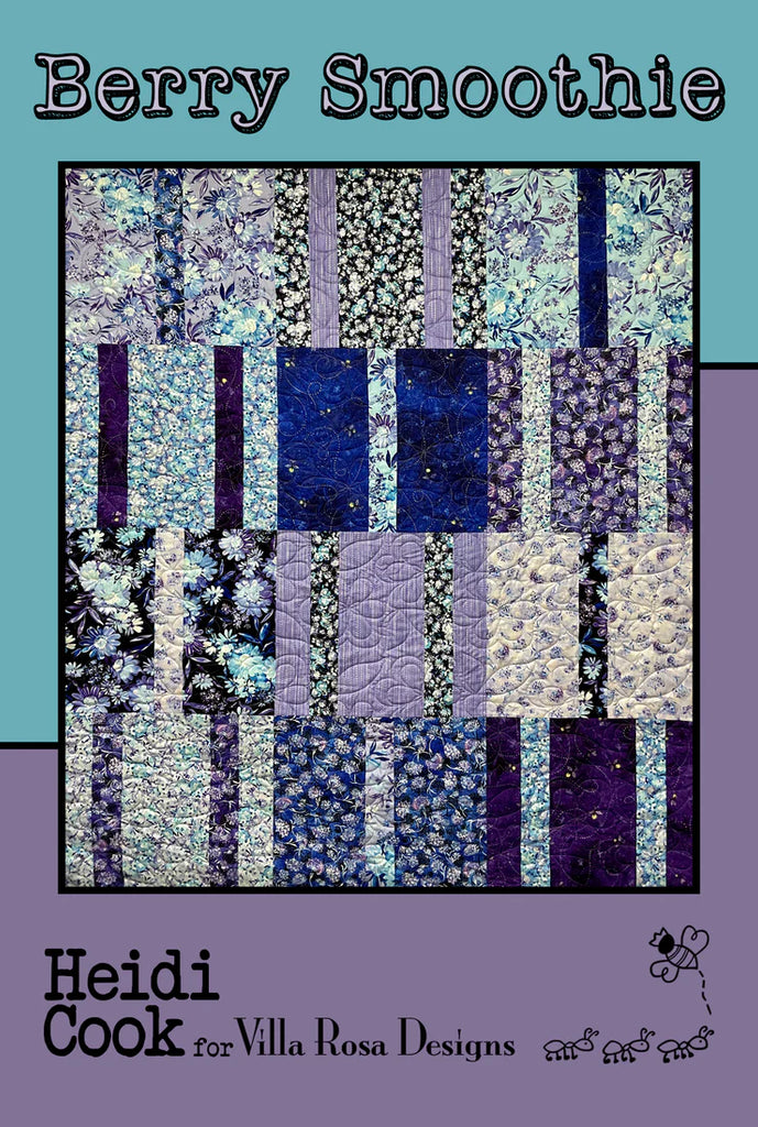 Berry Smoothie Quilt Kit - Featuring Liberty Fabrics by Riley Blake