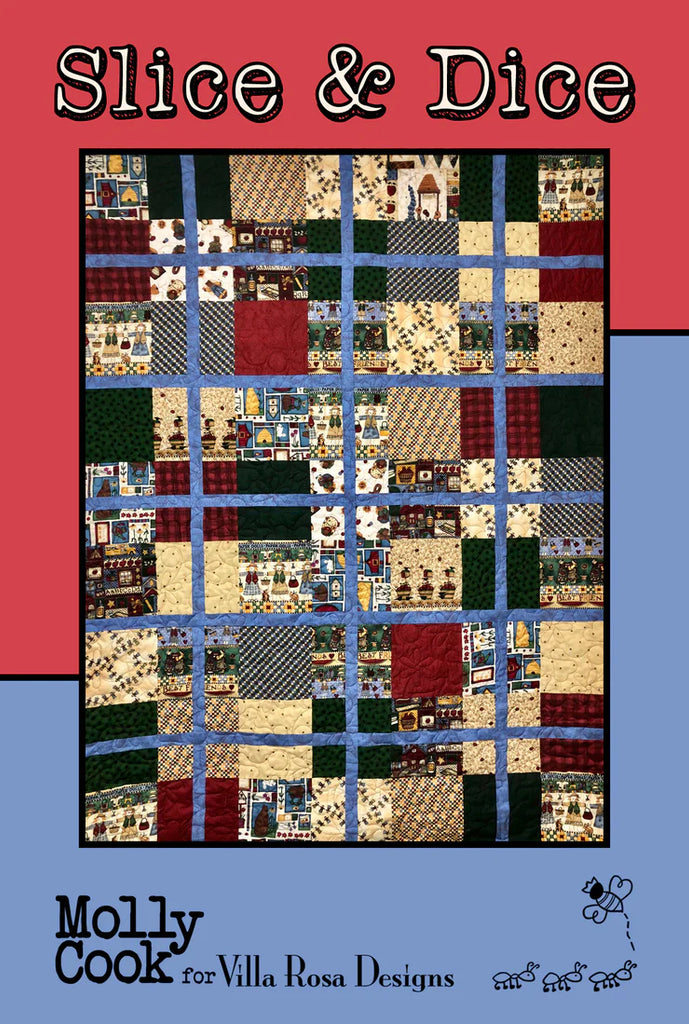 Villa Rosa Designs - Slice & Dice Quilt Pattern by Molly Cook