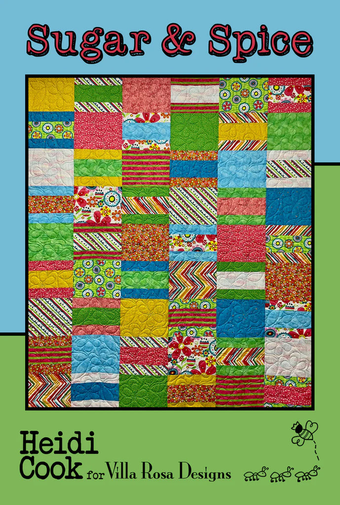 Villa Rosa Designs - Sugar & Spice Quilt Pattern by Heidi Cook - VRDMC071