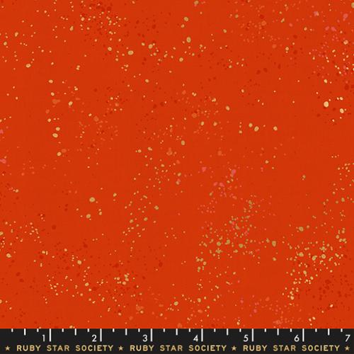 Ruby Star Society - Speckled - Speckled Metallic - Warm Red - RS5027 35M - Sold by the Half Yard