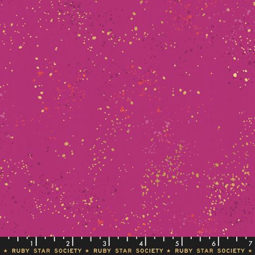 Ruby Star Society - Speckled - Speckled Metallic Berry - RS5027 62M - Sold by the Half Yard