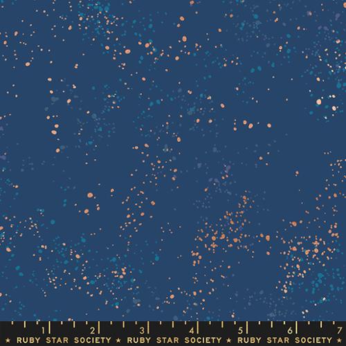 Ruby Star Society - Speckled - Speckled Metallic Bluebell - RS5027 109M - Sold by the Half Yard