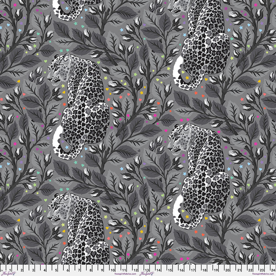 Pre-Order - FreeSpirit Fabrics - Graywork & True Colors Minky - Birthmark - Shadow - MKTP010.SHADOW - Sold by the Half Yard