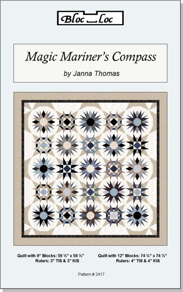 Bloc Loc - Magic Mariner's Compass by Janna Thomas - 2417