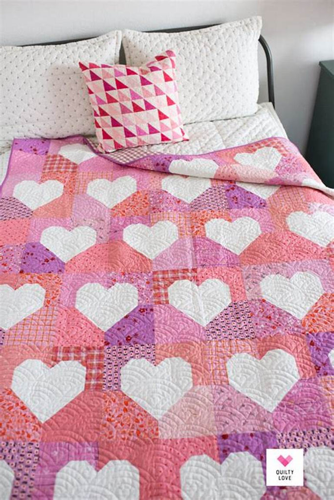 Quilty Love - Patchwork Hearts II by Emily Dennis - QLP156