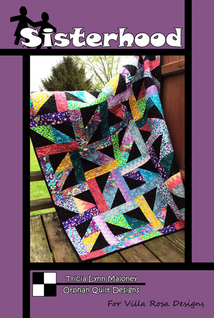 Villa Rosa Designs - Sisterhood Pattern by Tricia Lynn Maloney Orphan Quilt Designs
