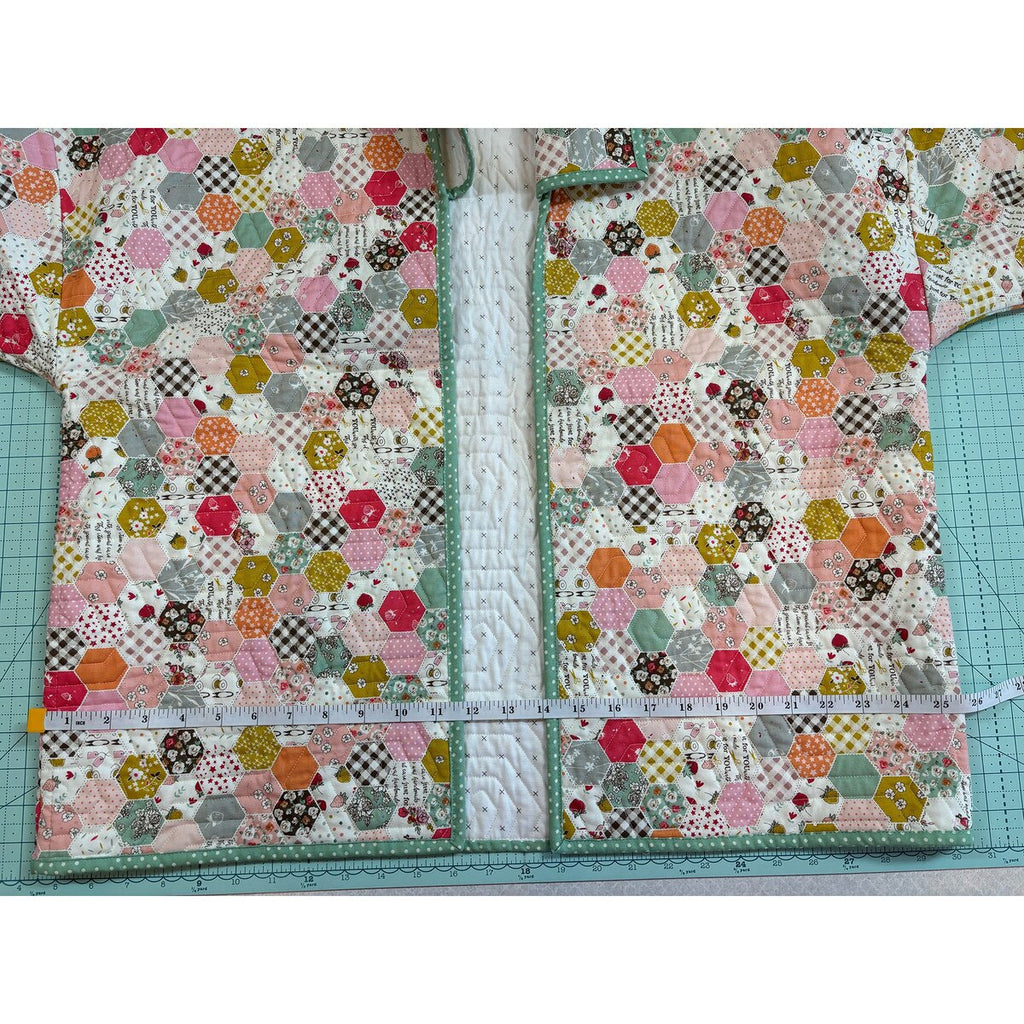 Quilted Jacket by Claire Root and Paula McKinlay - P204-Jacket - One Size Fits All