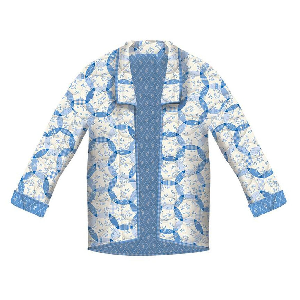 Quilted Jacket by Claire Root and Paula McKinlay - P204-Jacket - One Size Fits All
