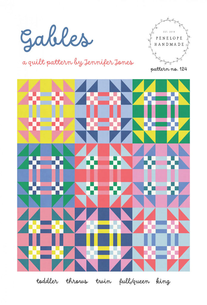 Penelope Handmade - Gables Quilt Pattern - PHM-124