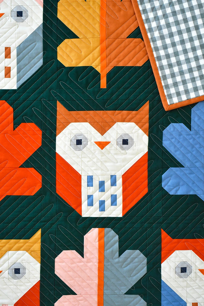 Pen & Paper Patterns  - Night Owl Quilt Pattern by Lindsey Neill - PPP44