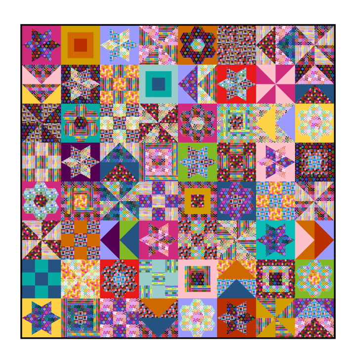 Anna Maria Textiles - Piecework Quilt Pattern - PTNAMT017