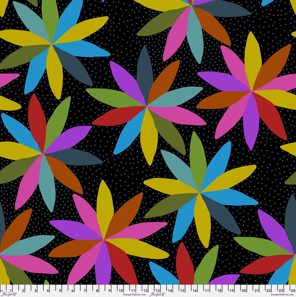 FreeSpirit - AM Loves Hue - Cartwheels - Parade - PWAH127.Parade - Sold by the Half Yard