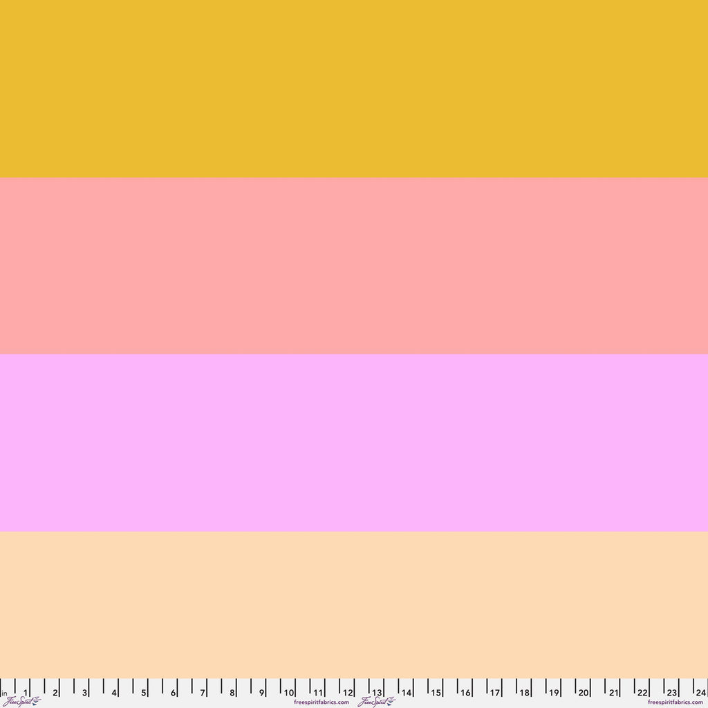 FreeSpirit - AM Loves Hue - Straight Shooter - Sorbet - PWAH227.Sorbet - Sold by the Half Yard