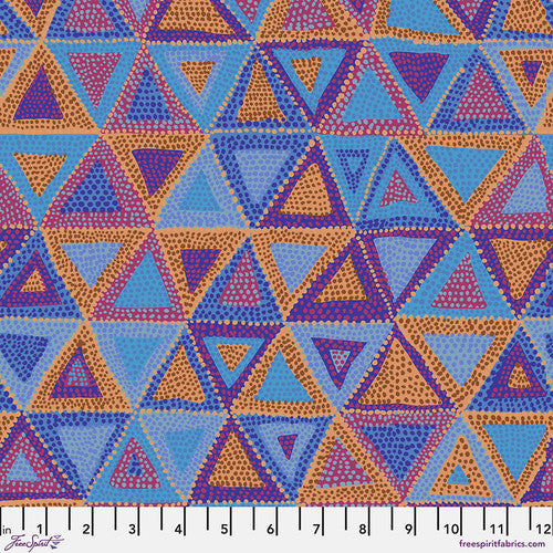 FreeSpirit Fabrics: Brandon Mably for the Kaffe Fassett Collective - Beaded Tent - Dusk || Vintage, PWBM020.DUSK