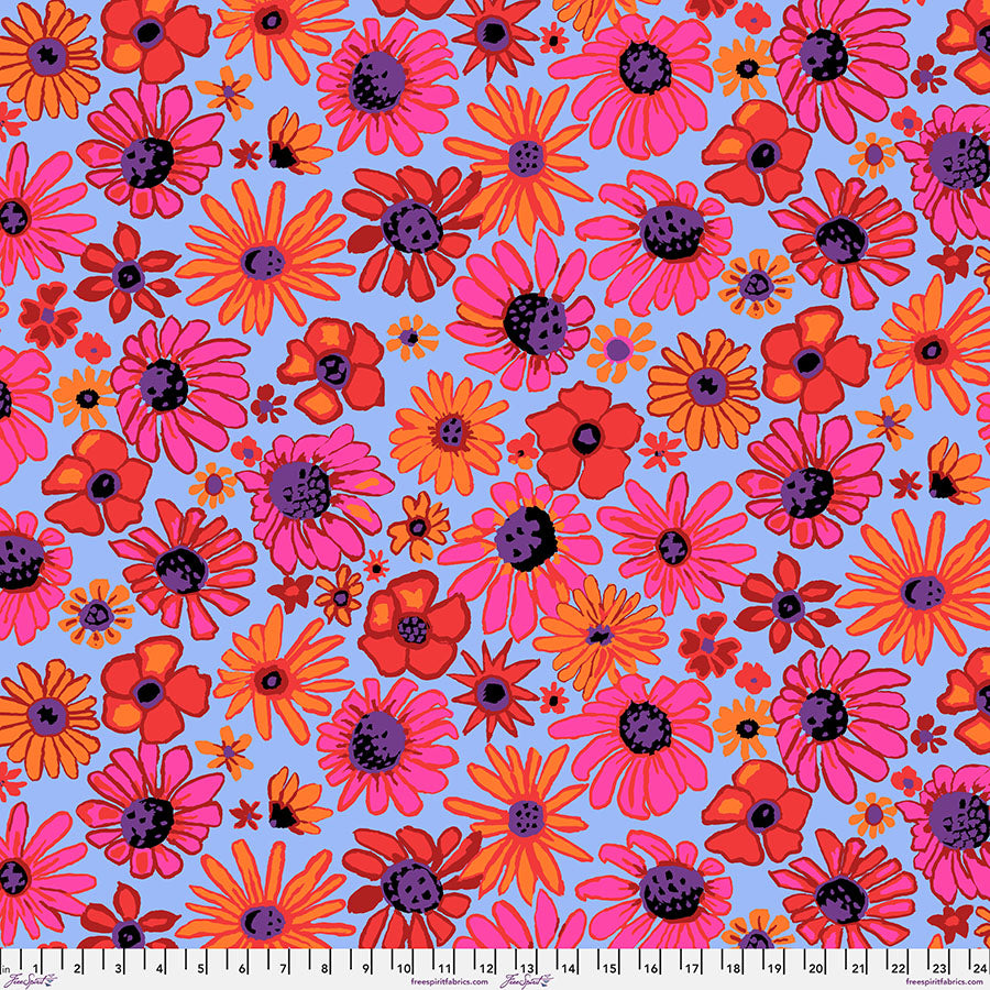 FreeSpirit Fabrics - Brandon Mably for the Kaffe Fassett Collective - Bloomers-Lilac || August 2024-PWBM093.LILAC