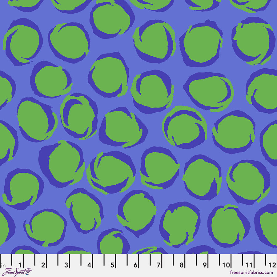 FreeSpirit - Kaffe Fassett Collective August 2025 - Twist - Blue - PWBM102.Blue - Sold by the Half Yard