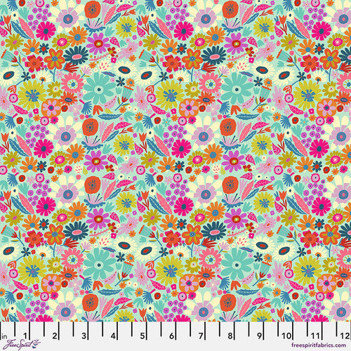 Free Spirit Fabrics: Harmony - Little Scattered Clear