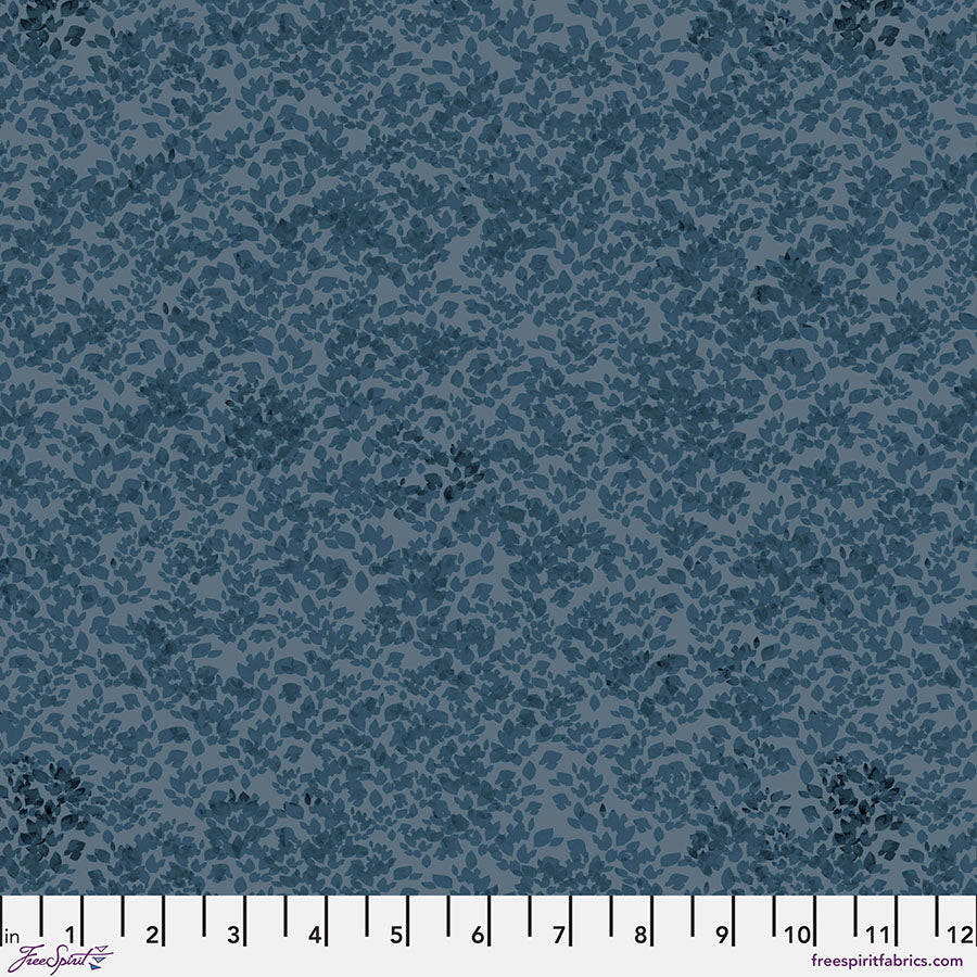 FreeSpirit Fabrics - Chromatics - Foliage - Denim - PWFS052.DENIM (Sold by the Half Yard)