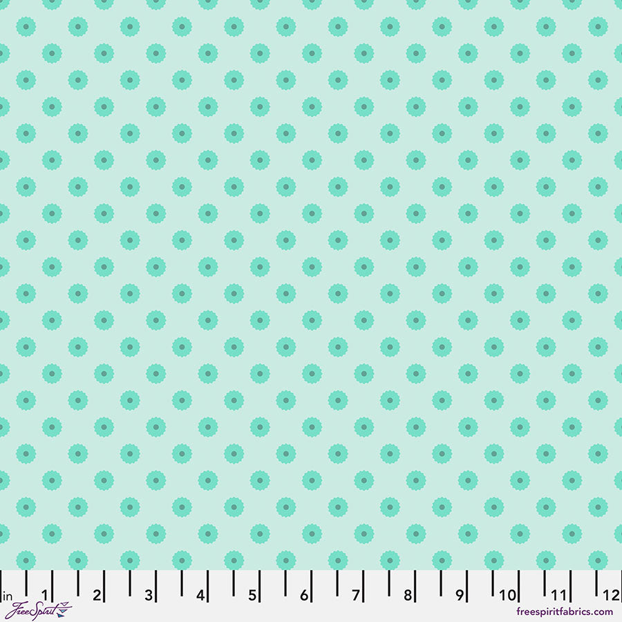 FreeSpirit Fabrics - Chromatics - Blossom Dot - Mist- PWFS053.MIST (Sold by the Half Yard)