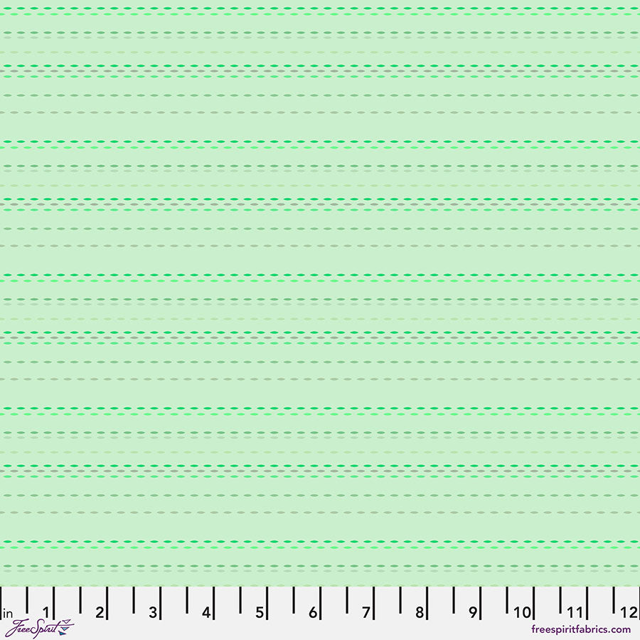 FreeSpirit Fabrics - Chromatics - Pic Stitch - Mint - PWFS054.MINT (Sold by the Half Yard)