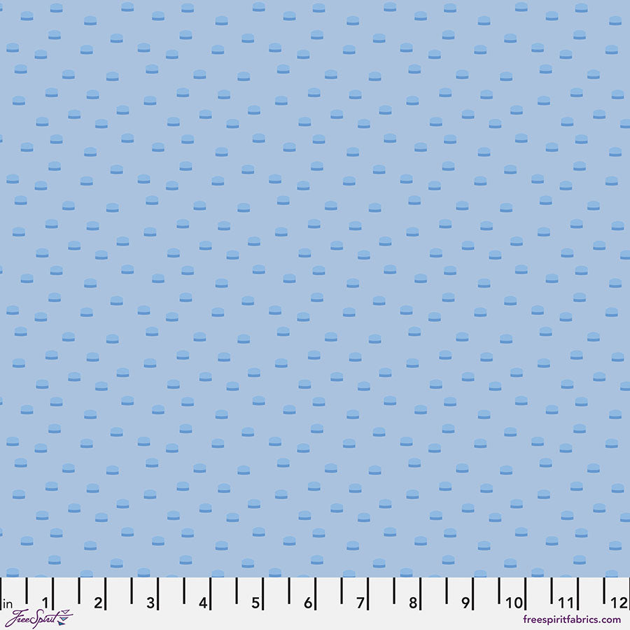 FreeSpirit Fabrics - Chromatics - Toppers - Blue - PWFS055.BLUE (Sold by the Half Yard)