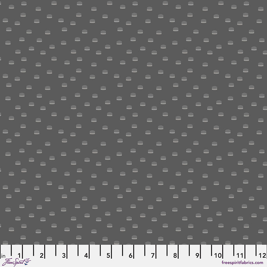 FreeSpirit Fabrics - Chromatics - Toppers - Steel - PWFS055.STEEL (Sold by the Half Yard)