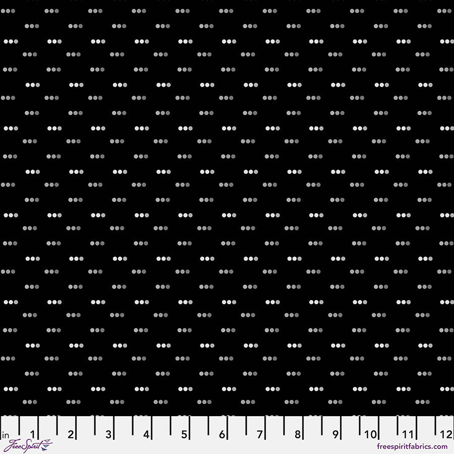 FreeSpirit Fabrics - Chromatics - Dotty - Iron - PWFS056.IRON (Sold by the Half Yard)